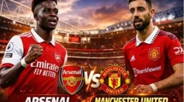 توقيت المواجهة.. موعد مباراة أرسنال ومان يونايتد في الدوري الإنجليزي والقناة الناقلة